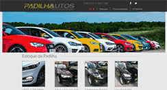 Desktop Screenshot of padilhaautos.com.br