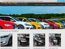 Tablet Screenshot of padilhaautos.com.br